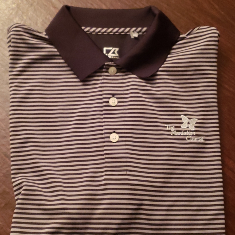 Cutter & Buck "the plantation course" golf shirt